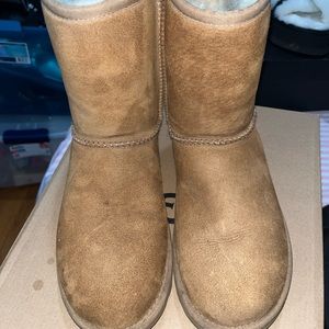 Brown chestnut uggs worn a couple times great condition I got them last fall